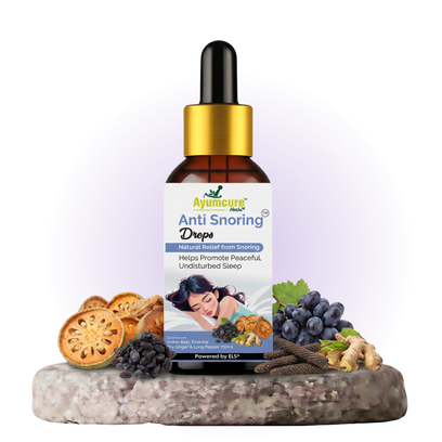 Anti-Snoring Herbal Nasal Drops | Promotes Peaceful Sleep | Men & Women