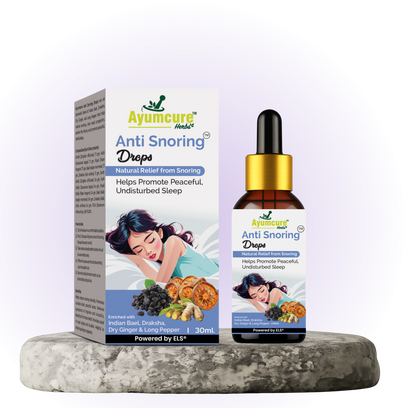Anti-Snoring Herbal Nasal Drops | Promotes Peaceful Sleep | Men & Women - Alternate View