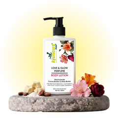 Love & Glow Perfume Body Lotion | Niacinamide & Cocoa Butter | Men & Women