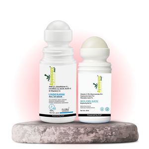 The Dark Zone Duo — Neck, Knee & Elbow Roll-On + Underarm Roll-On | All Skin Types