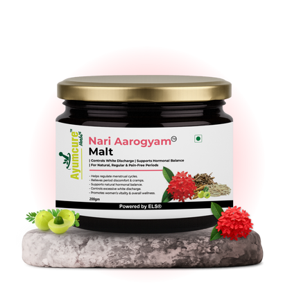Nari Aarogyam Malt | White Discharge (Leukorrhea) & PCOS Support | Only For Women