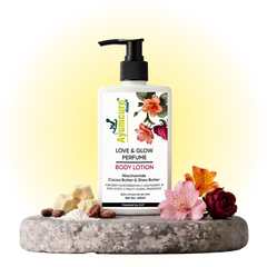 Love & Glow Perfume Body Lotion | Niacinamide & Cocoa Butter | Men & Women