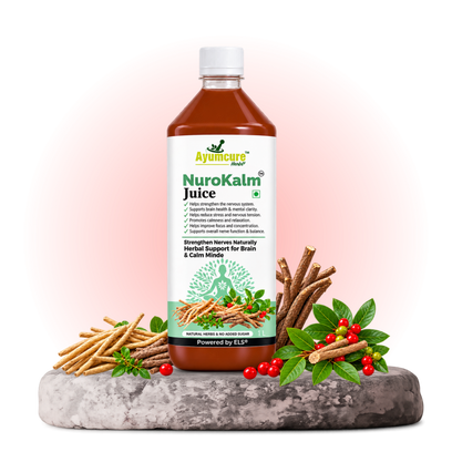 NuroKalm Ayurvedic Nervous System & Stress Relief Juice | No Added Sugar | Unisex