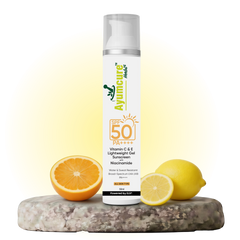 Vitamin C+E Sunscreen SPF 50+++ with Niacinamide | No White Cast | All Skin Types