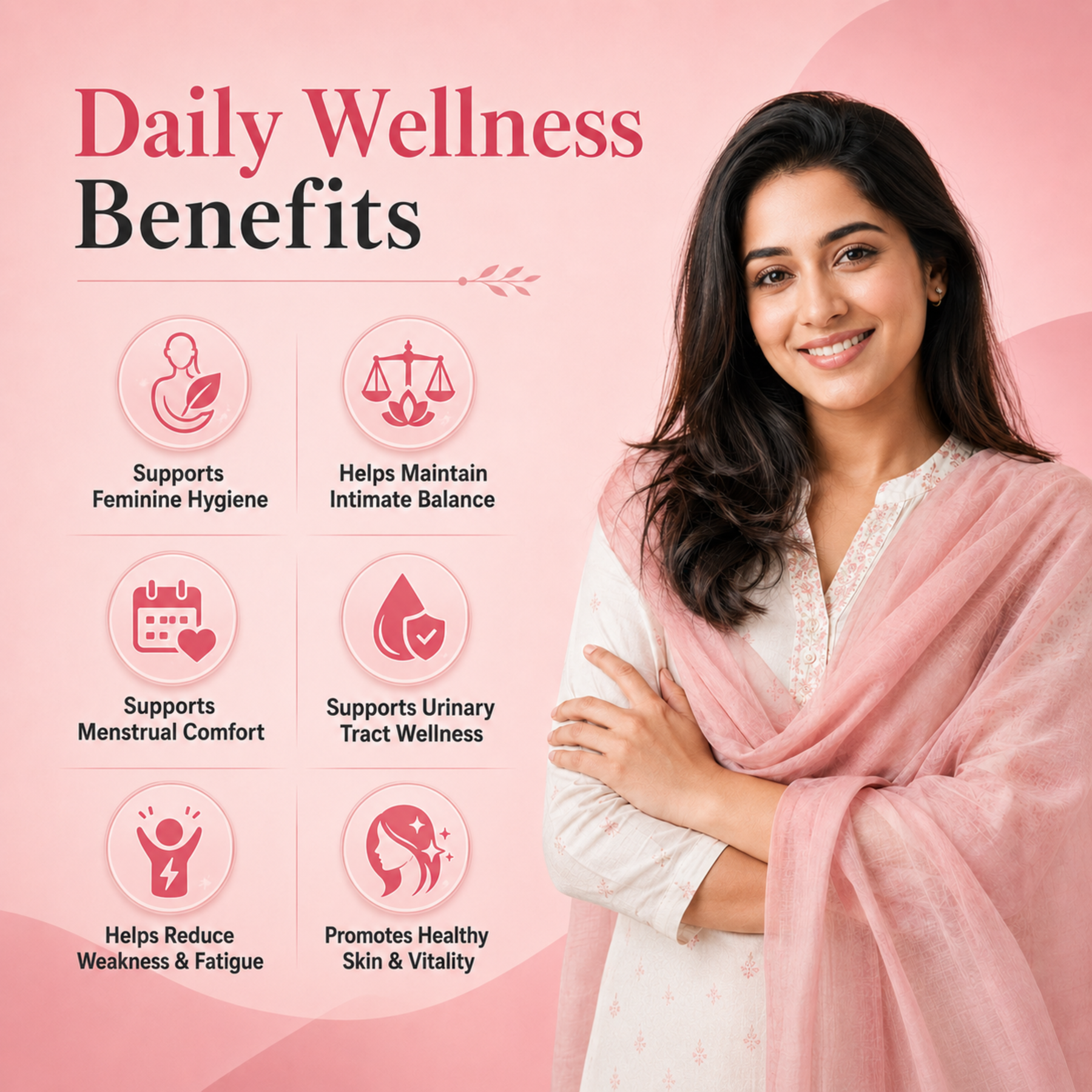 NariAarogyam Juice | Supports White Discharge (Leucorrhoea/Lukoria) Care, Feminine Hygiene & Vaginal Health |  No Added Sugar | 1 Litre