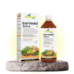 Ayumcure EarVeda Juice – Ayurvedic Ear Wellness Juice with | Supports Healthy Hearing, Ear Nerve Function & Circulation | Natural Herbs, No Added Sugar | 1L