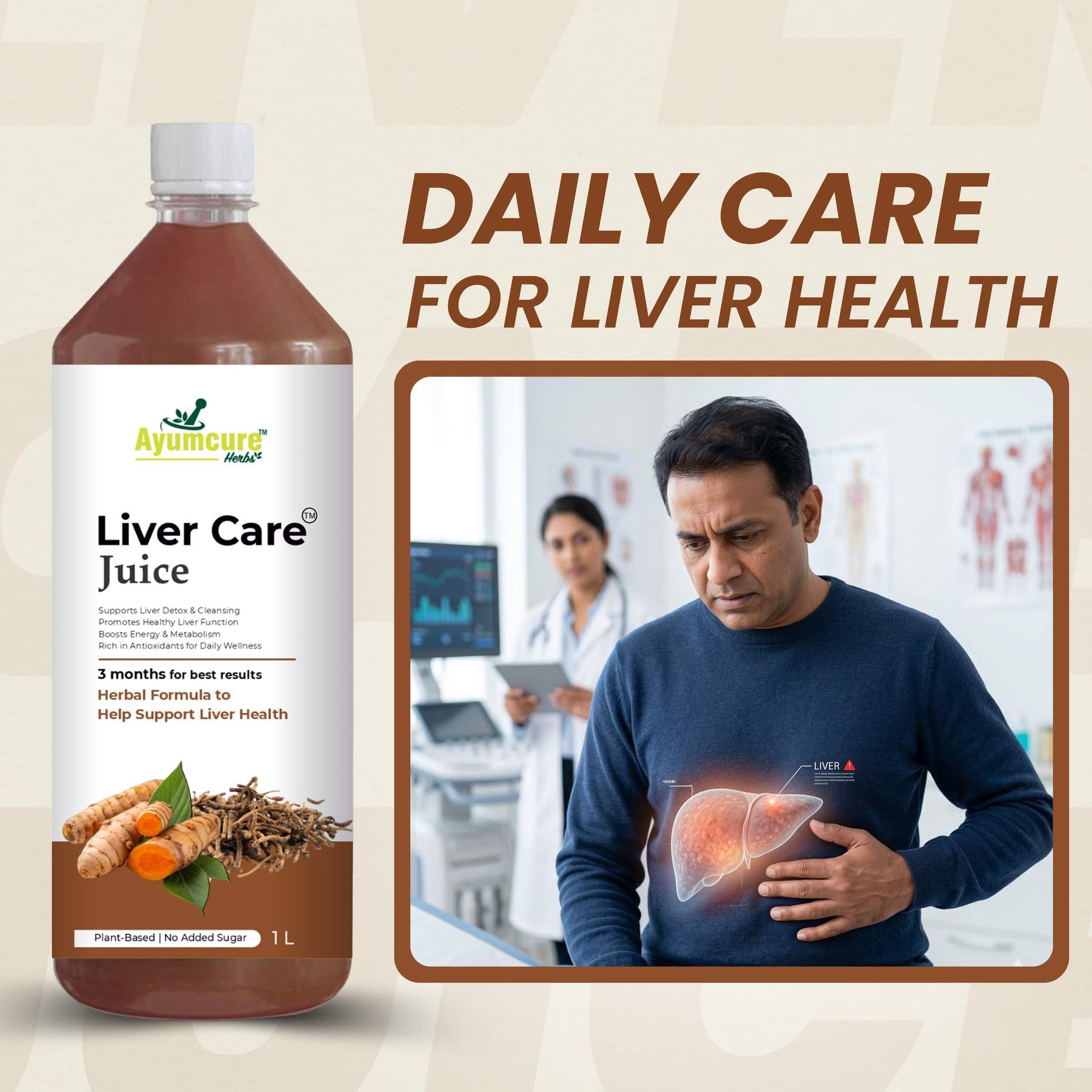 Liver Care Juice Pack of 2 | Aloe Vera, Turmeric, Bhui Amla & Kalmegh | Men & Women