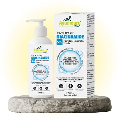 5% Niacinamide Face Wash | Salicylic Acid, Glutathione & Zinc | Men & Women - Alternate View