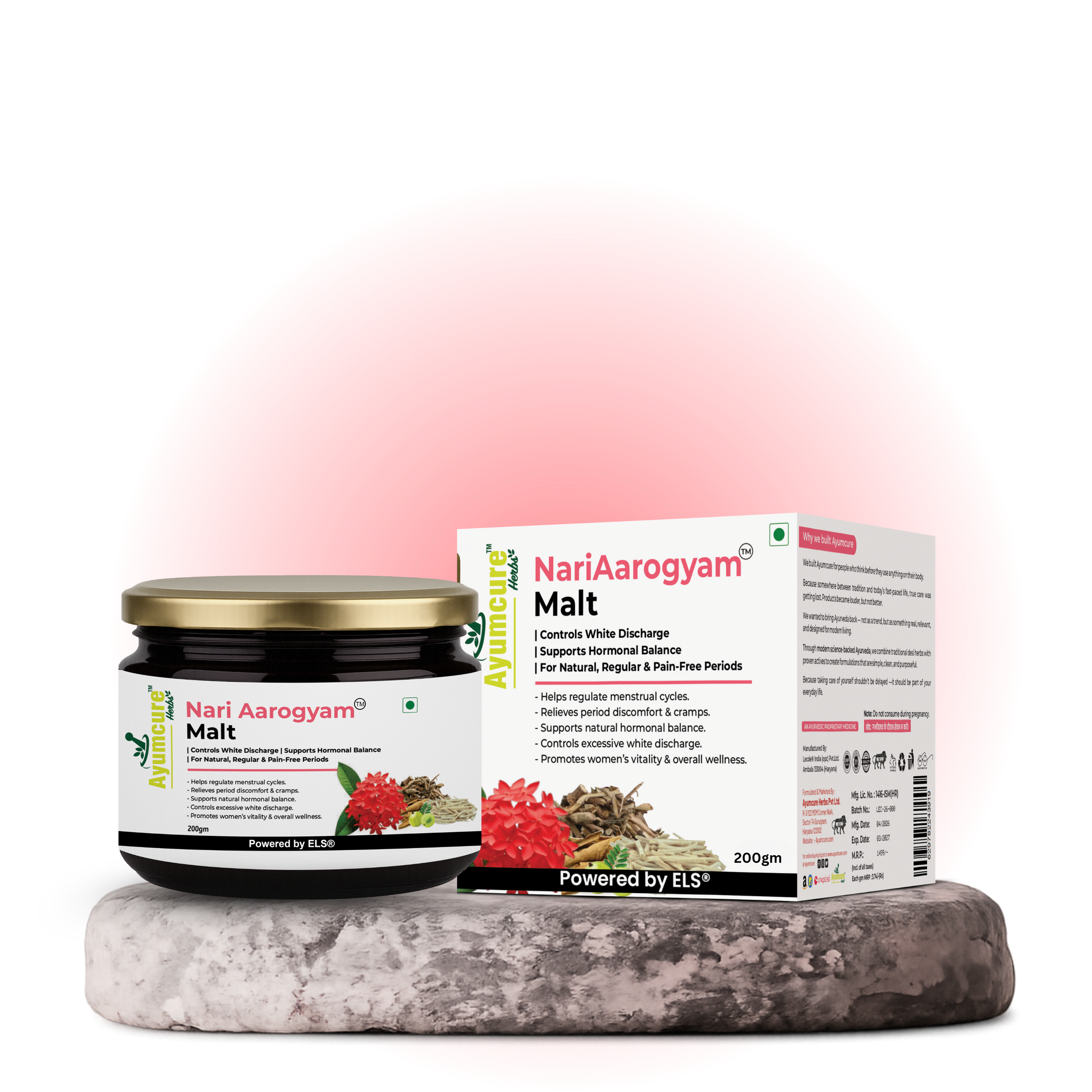 Nari Aarogyam Malt | White Discharge (Leukorrhea) & PCOS Support | Only For Women