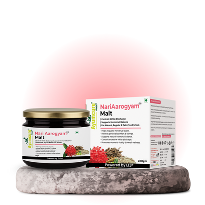 Nari Aarogyam Malt | White Discharge (Leukorrhea) & PCOS Support | Only For Women - Alternate View