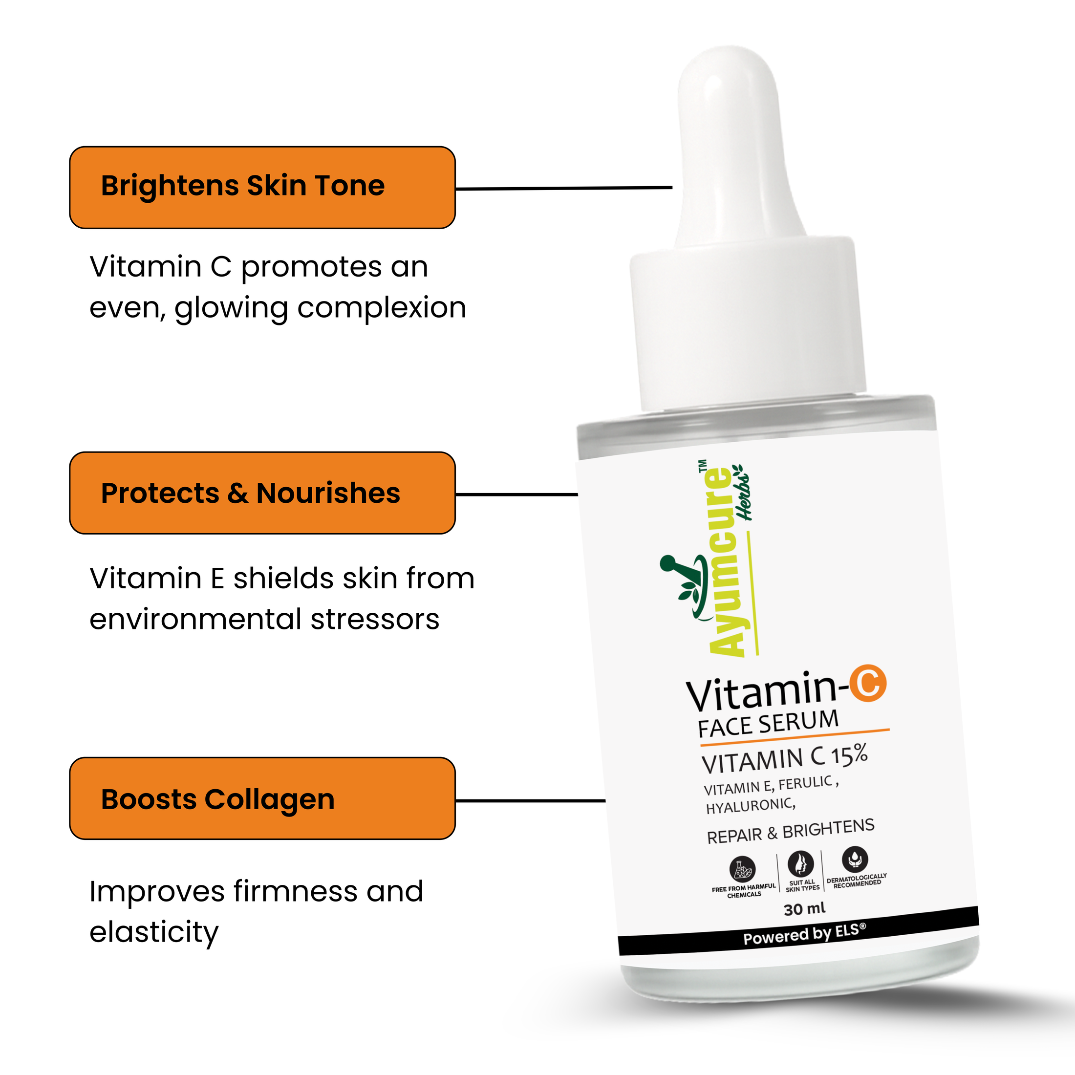 Skin Brightening Kit: Glutathione Cream + Vitamin C Serum + SPF 50 Sunscreen | Unisex