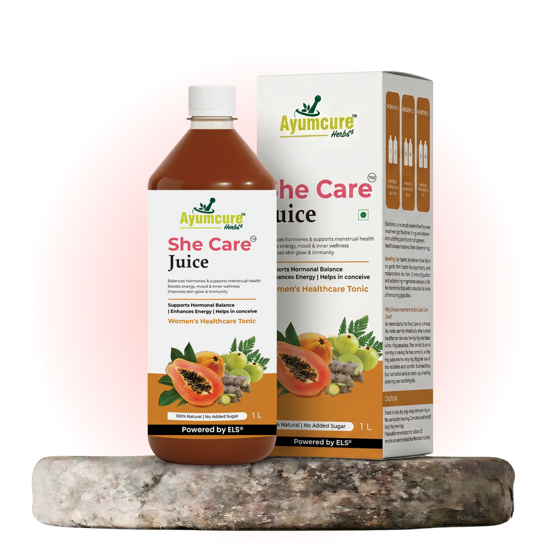 She Care Ayurvedic Juice | PCOS, PCOD & Period Pain Relief | Only For Women - Alternate View