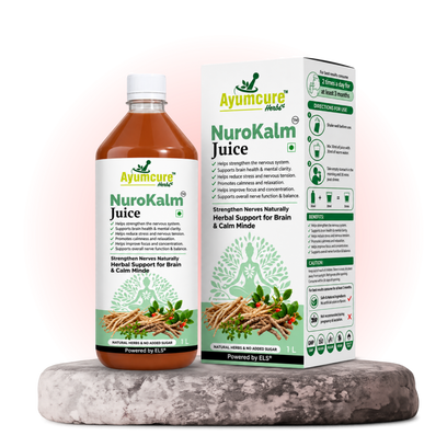 NuroKalm Ayurvedic Nervous System & Stress Relief Juice | No Added Sugar | Unisex - Alternate View