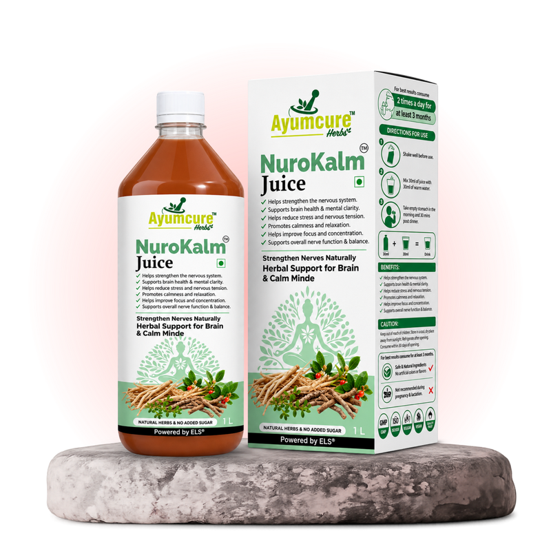 NuroKalm Ayurvedic Nervous System & Stress Relief Juice | No Added Sugar | Unisex - Alternate View