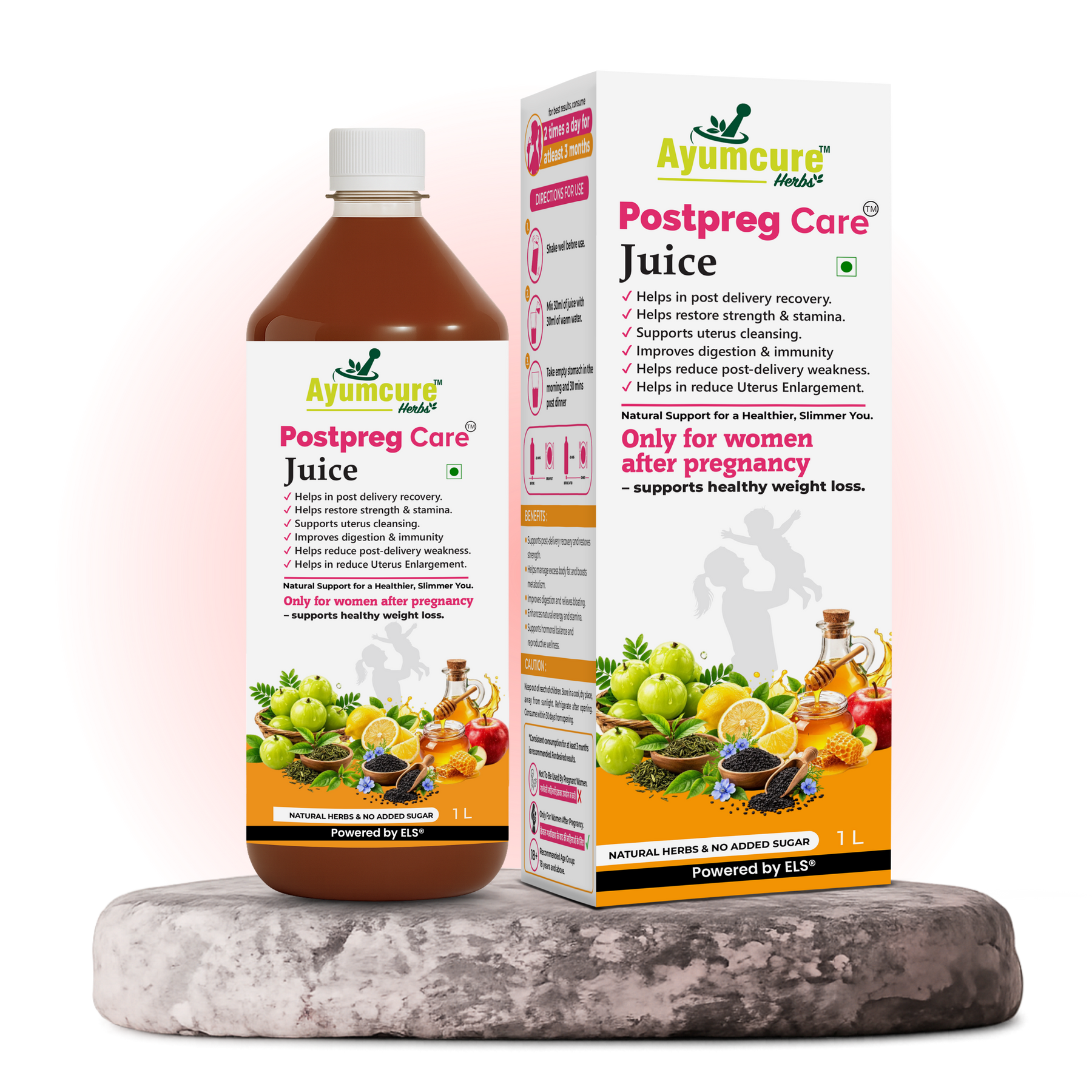Postpreg Care Juice | Post-Pregnancy Recovery & Belly Fat Reduction | Only For Women