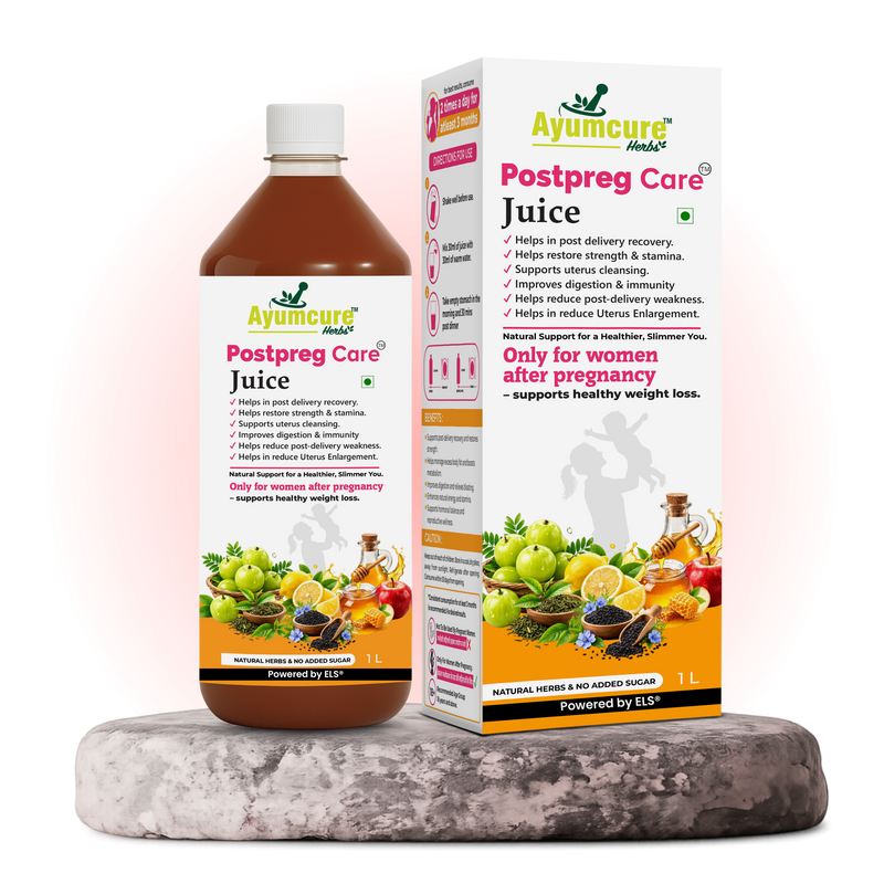 Postpreg Care Juice | Post-Pregnancy Recovery & Belly Fat Reduction | Only For Women - Alternate View