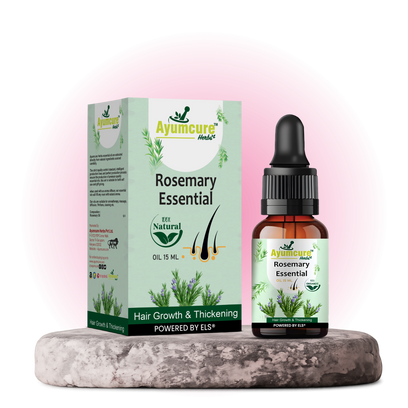 Rosemary Essential Oil | Hair Fall Control & Hair Growth | Pure & Non-Greasy | Unisex - Alternate View