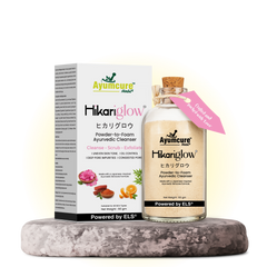 Ayumcure Hikariglow Powder-to-Foam Ayurvedic Cleanser, 60g