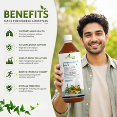 LungDetoxify Plus Juice | For Smokers, Drinkers, Ex-Smokers & Urban Pollution Exposure | No Added Sugar |