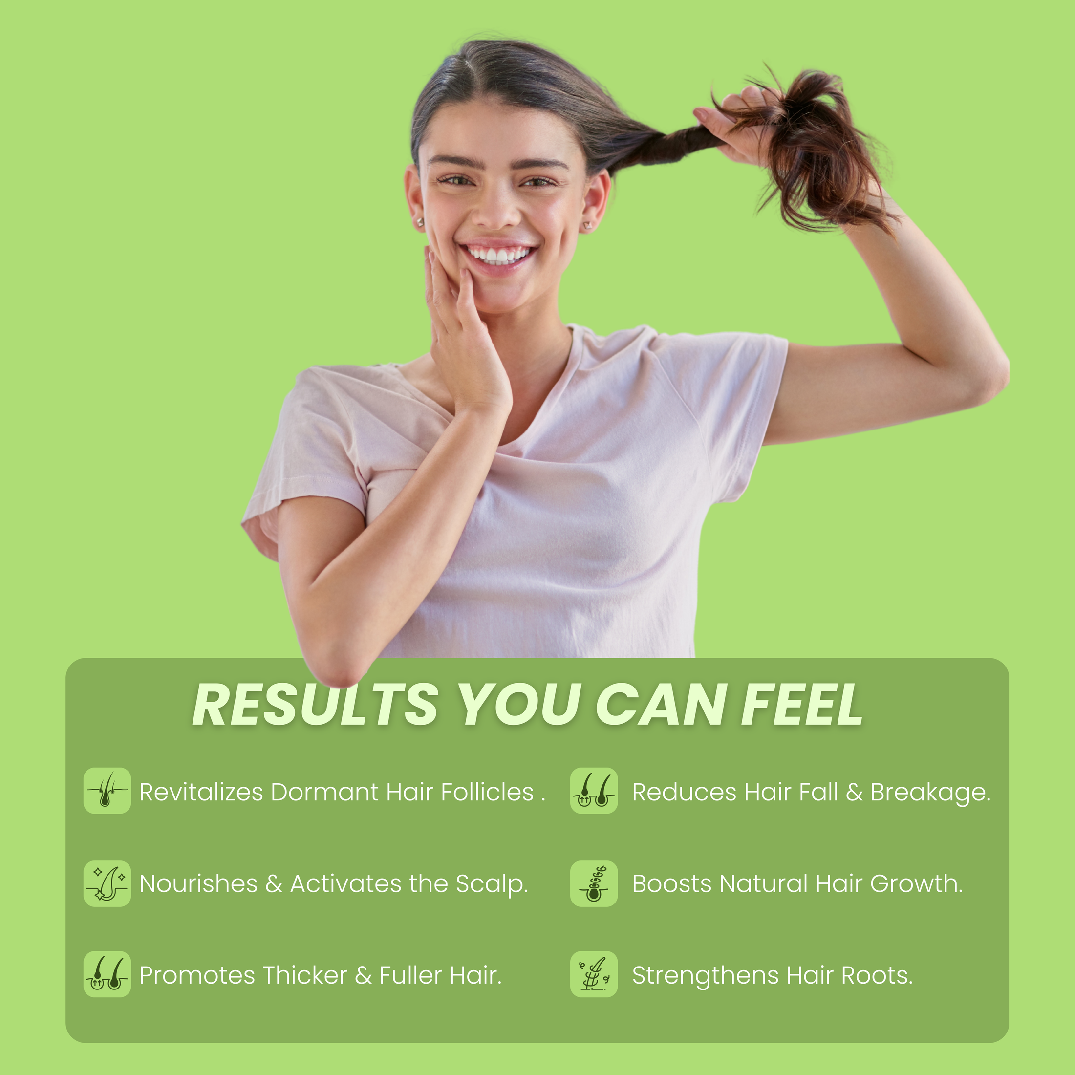Hair Growth Serum | Biotin, Caffeine, Rice Water & Rosemary | Men & Women