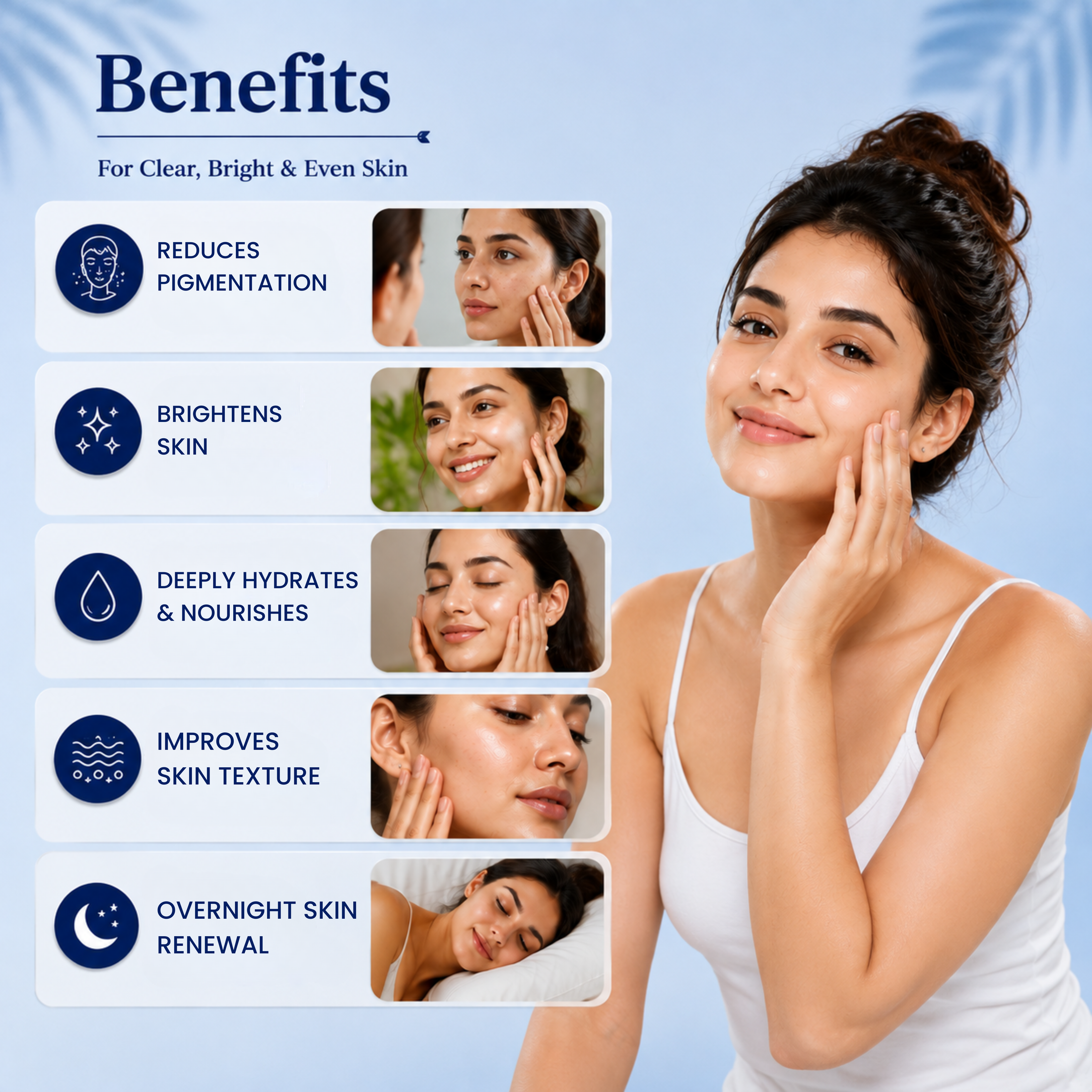Night Cream | 1% Retinol, 0.5% Alpha Arbutin, Glutathione & Hyaluronic Acid | Unisex