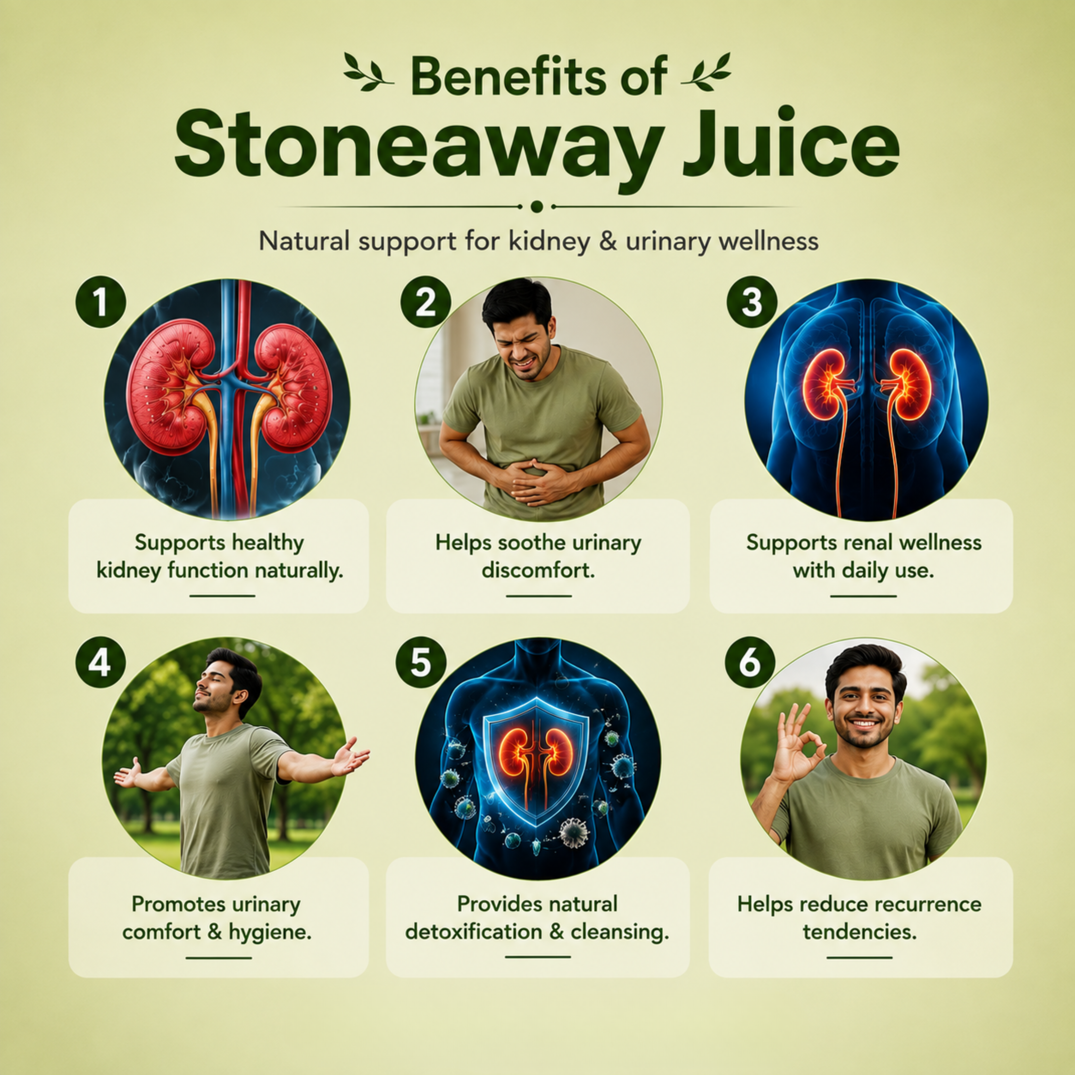 Stoneaway Juice | Pashan Bhed + Gokshura | Kidney Stone & UTI Support | Unisex