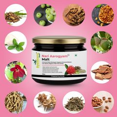 Nari Aarogyam Malt | White Discharge (Leukorrhea) & PCOS Support | Only For Women