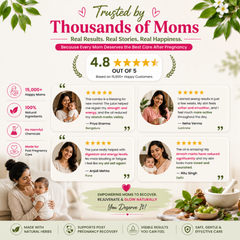 Ayumcure Postpartum Recovery Combo | Postpreg Care Juice 1L + Stretch Mark Reduction Oil 100ml | Ayurvedic Herbal Tonic for Post Delivery Wellness | Natural Oils for Skin Elasticity & Nourishment