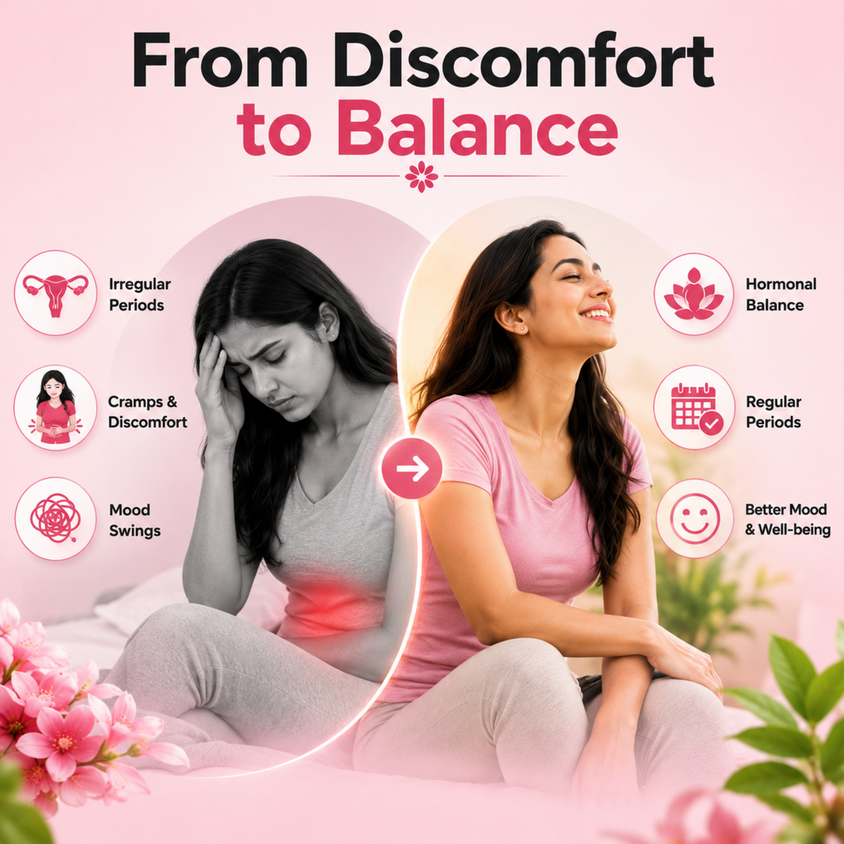 Nari Aarogyam Malt | White Discharge (Leukorrhea) & PCOS Support | Only For Women