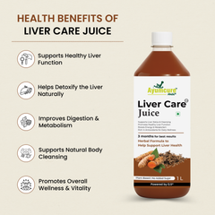 Liver Care Juice | Aloe Vera, Turmeric, Bhui Amla & Kalmegh | Men & Women