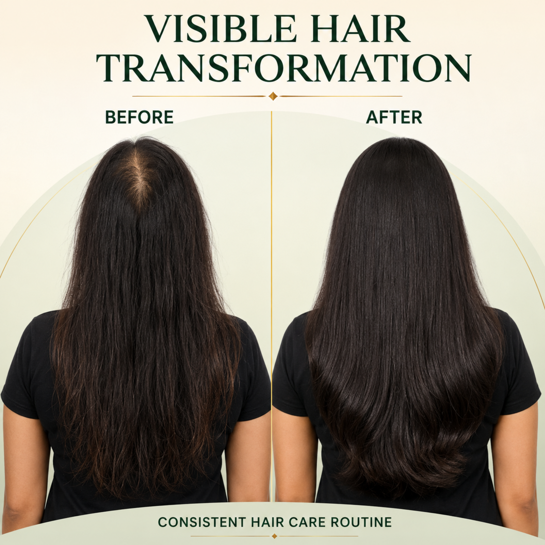 The Wash + Grow Duo — Black Seeds Oil Shampoo + Hair Growth Serum | Men & Women