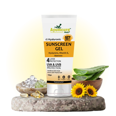Hyaluronic Acid 1% Sunscreen SPF 50 PA++++ | No White Cast | Oily & Acne-Prone Skin