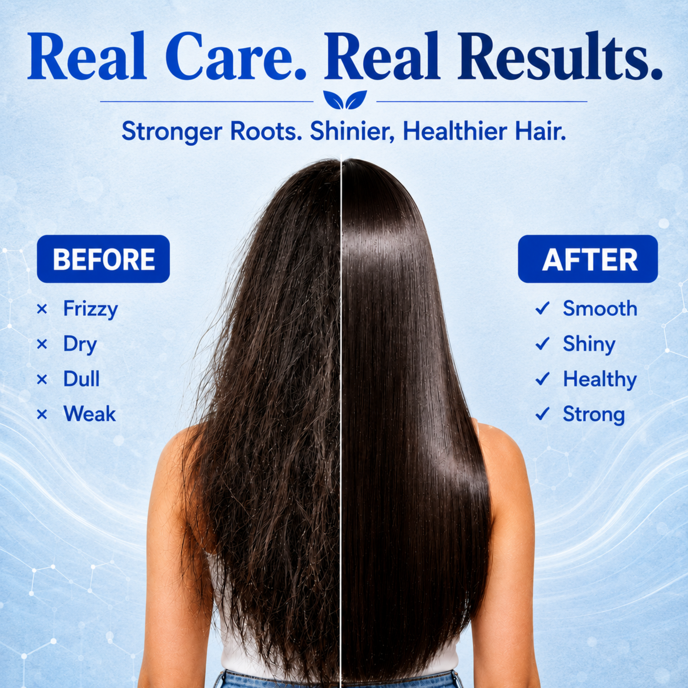 Ayumcure RepairLuxe Professional Repair Shampoo | Protein + Omega-9 Technology | DHT Blocker | Repairs Dry & Damaged Hair | Strengthens Hair Fibres, Reduces Breakage & Supports Healthy Hair Growth | With Fenugreek, Rosemary & Saw Palmetto | SLS Free