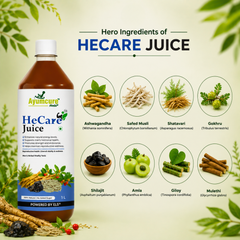 His & Her Wellness Combo | She Care Juice 1 L + HeCare Juice 1 L + Women’s Plant-Based Protein Powder 400 g, Chocolate Flavour |