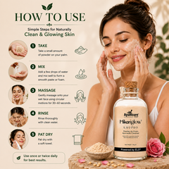 Ayumcure Hikariglow Powder-to-Foam Ayurvedic Cleanser, 60g
