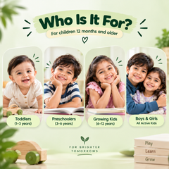 Ayumcure Herbs Kids Powder | Keeps Skin Fresh & Comfortable | Ayurvedic with Rice Starch, Neem & Vetiver | Absorbs Excess Moisture | 100gm
