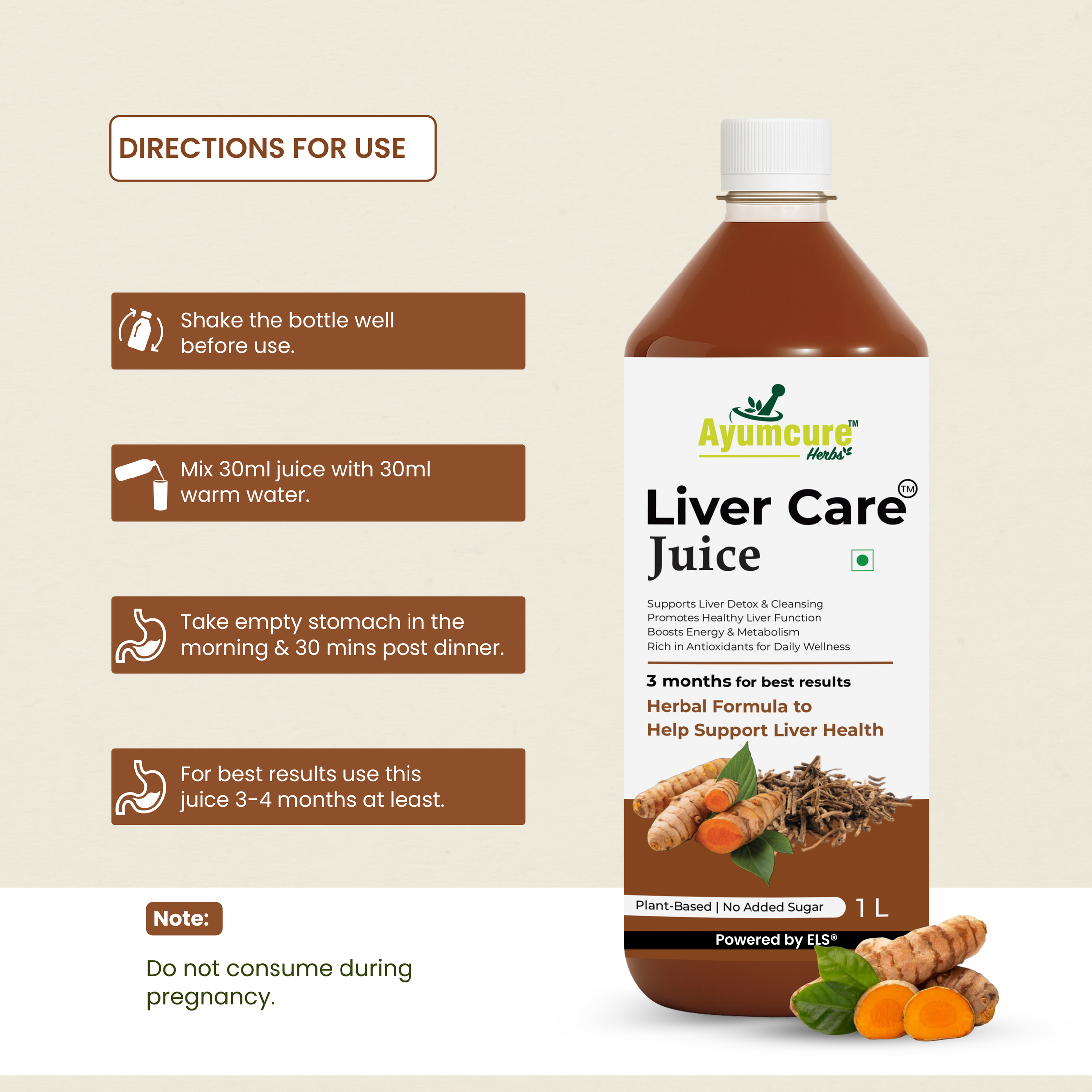 Liver Care Juice | Aloe Vera, Turmeric, Bhui Amla & Kalmegh | Men & Women