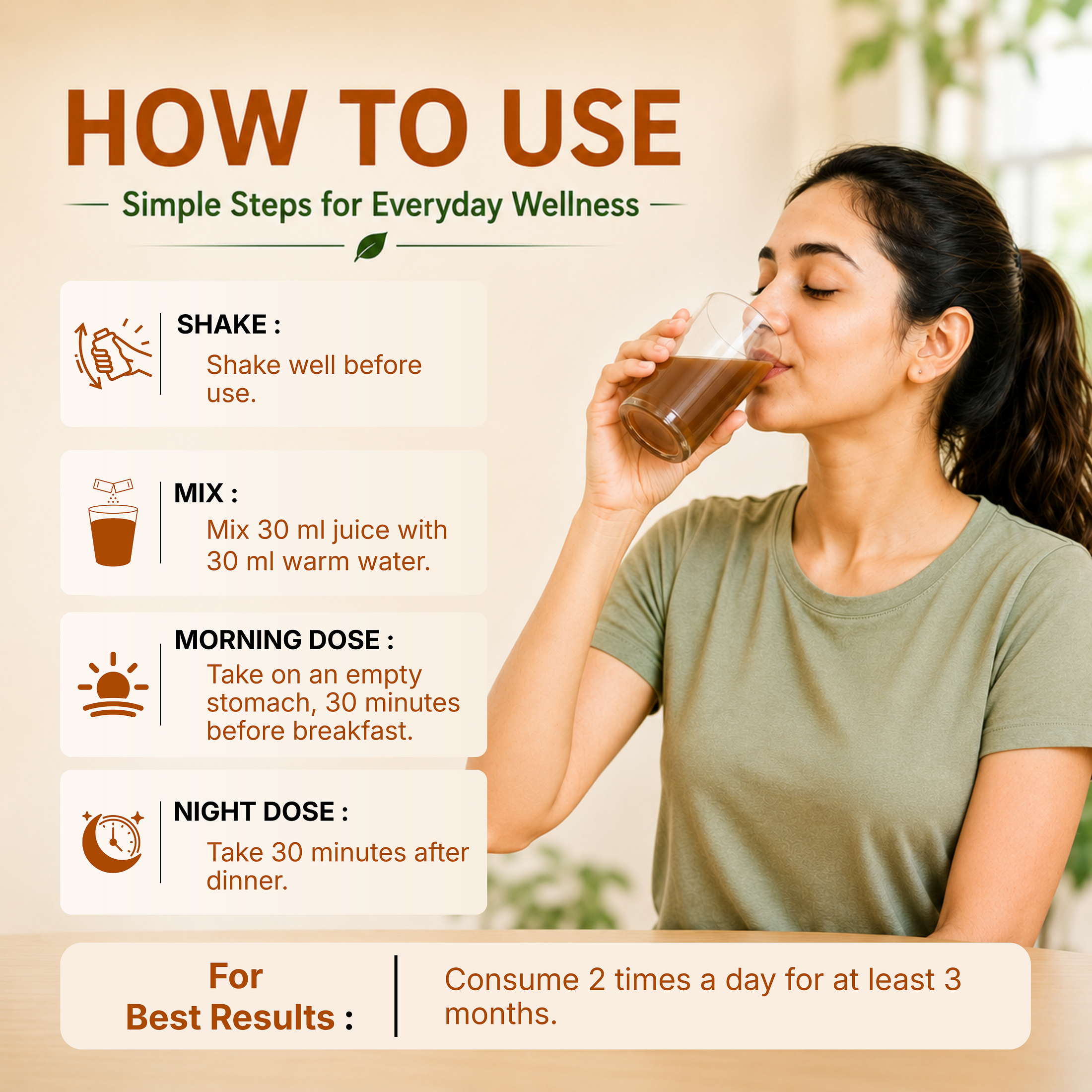 Ayumcure EarVeda Juice – Ayurvedic Ear Wellness Juice with | Supports Healthy Hearing, Ear Nerve Function & Circulation | Natural Herbs, No Added Sugar | 1L