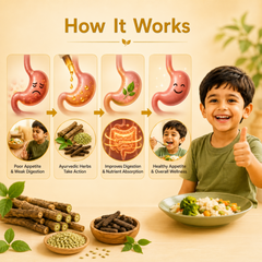 Kids Annaruchi Drops | Ayurvedic Appetite & Digestive Support for Children 1-12 Years