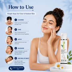 Night Cream | 1% Retinol, 0.5% Alpha Arbutin, Glutathione & Hyaluronic Acid | Unisex