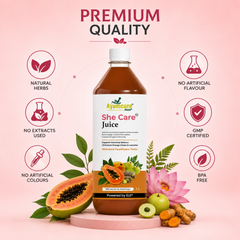 She Care Ayurvedic Juice | PCOS, PCOD & Period Pain Relief | Only For Women