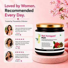 Nari Aarogyam Malt | White Discharge (Leukorrhea) & PCOS Support | Only For Women