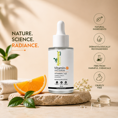 Vitamin C Face Serum | Ferulic Acid, Hyaluronic Acid & Vit E | Anti-Aging | Unisex