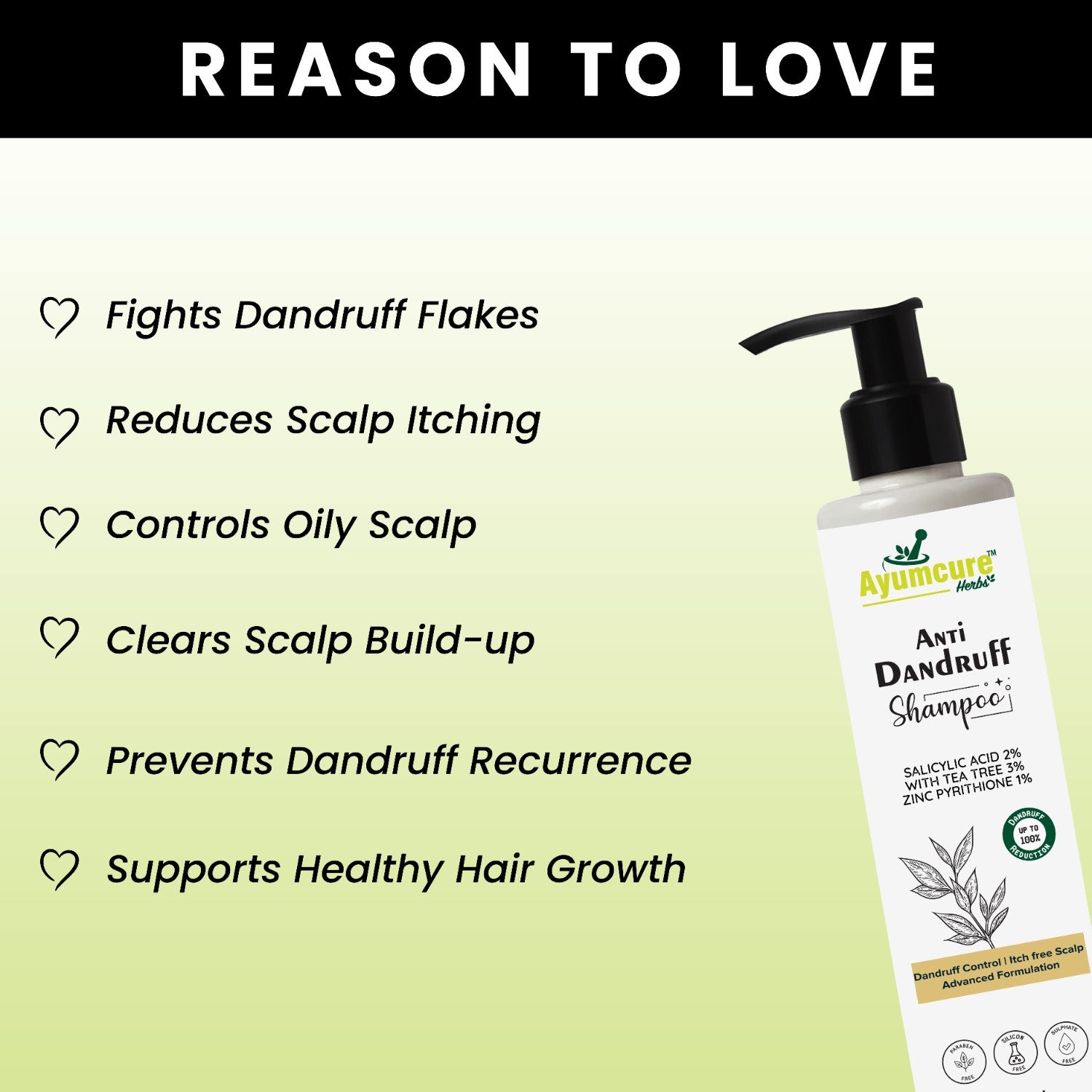 Anti-Dandruff Kit: 3% Tea Tree Shampoo + Niacinamide Serum | Men & Women