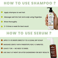 Anti-Dandruff Kit: 3% Tea Tree Shampoo + Niacinamide Serum | Men & Women
