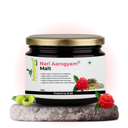 Nari Aarogyam Malt | White Discharge (Leukorrhea) & PCOS Support | Only For Women