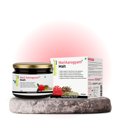 Nari Aarogyam Malt | White Discharge (Leukorrhea) & PCOS Support | Only For Women - Alternate View