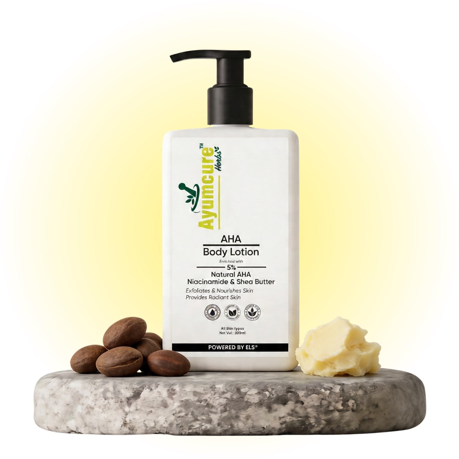 AHA 5% Body Lotion | Exfoliates Dead Skin, Deep Nourishment | Men & Women