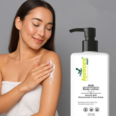 AHA 5% Body Lotion | Exfoliates Dead Skin, Deep Nourishment | Men & Women