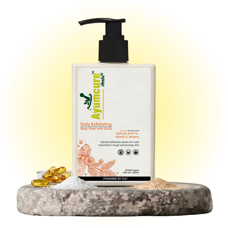 2-in-1 Exfoliating Body Wash & Scrub | 1% Salicylic Acid | All Skin Types